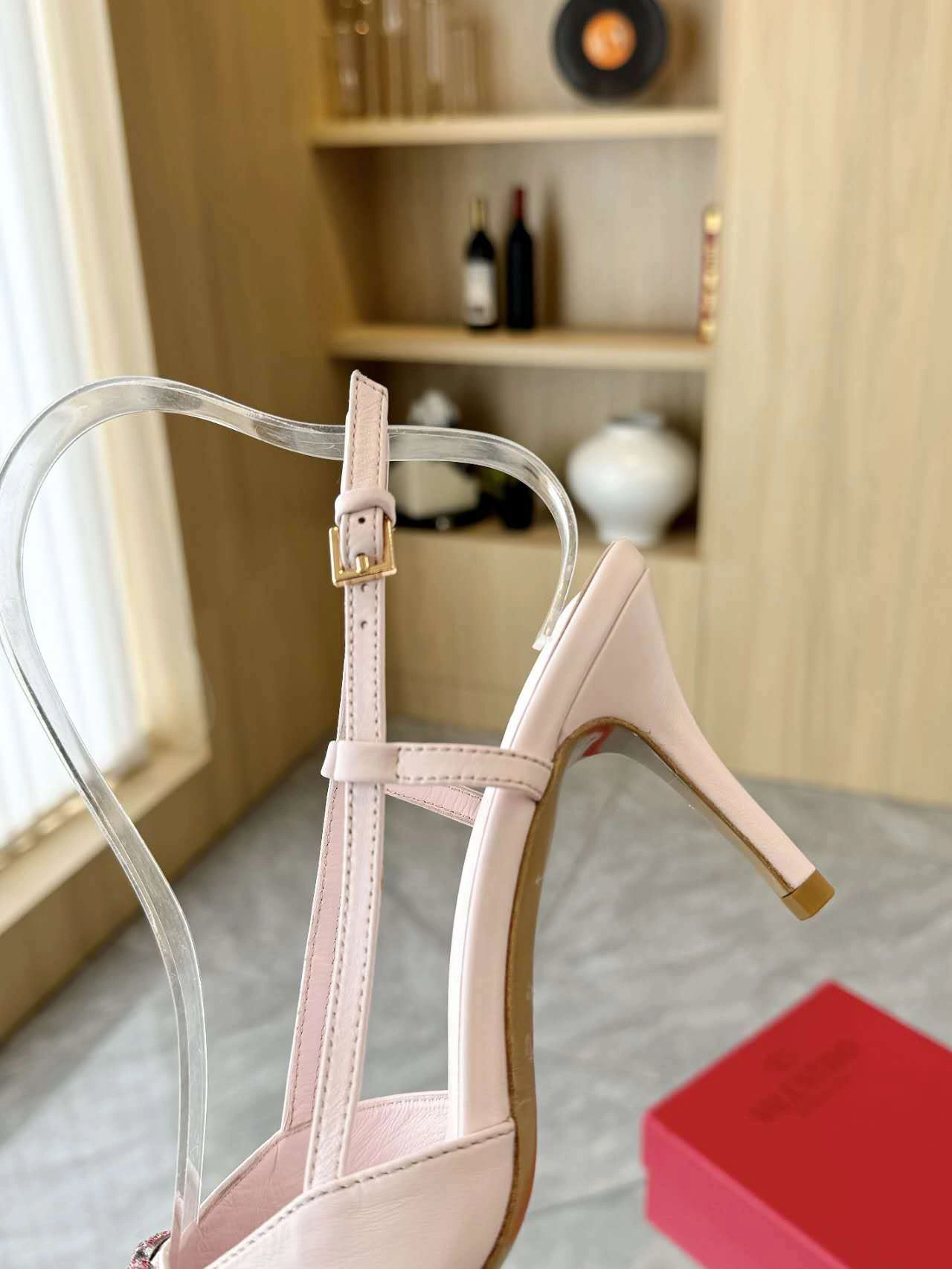V1859ti9o 4W0S0R01QRFZXK sheepskin Heel height：7.5CM item:ET-X000A0902
